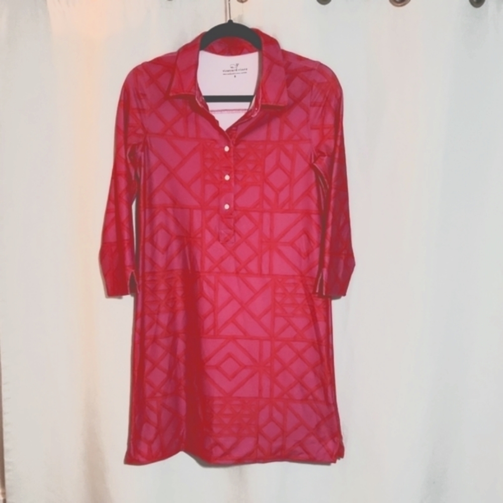 Vineyard Vines Midi Shirtdress Small EUC
